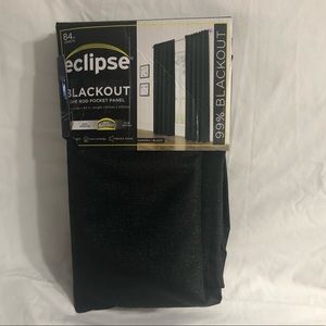 Eclipse Samara  Blackout one Rod Pocket Panel 42in wide X84in Length